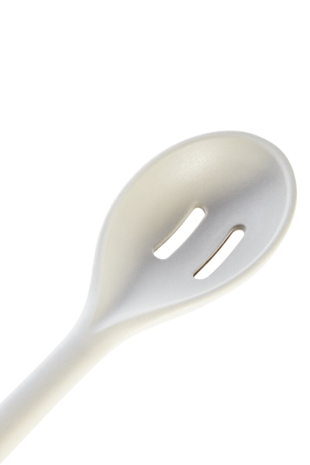 image 1 of Nova Natural Stone Silicone Slotted Spoon