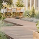 image 2 of Set of 20 - 30mm IP67 Warm White LED Decking Kit with Photocell Chrome | Clear