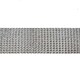 image 4 of FURNISHED Thermal Blackout Roller Blinds with Diamante Edge Made to Measure Window Shade | Blue | Blue | (W) 240cm x (L) 210cm