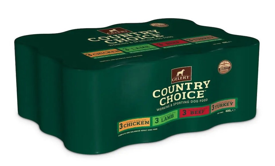 Gelert Dog Country Choice Variety Pack 12 x 400g