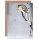 image 1 of Spider Ohara Koson Shrike Art Blank Just to Say Card