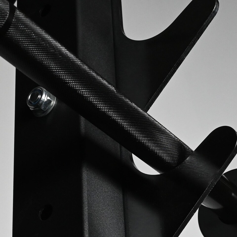 image 1 of GYM SETS GymSets Olympic 2" Barbell | - 6ft Barbell + Clips / Black