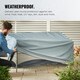 image 2 of VonHaus Waterproof  3 Seater Bench Cover H88 x W160 x D70cm Grey | H88/60 x W160 x D70 cm