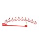 image 3 of England Lionesses Subbuteo Game - Green/Red - One Size