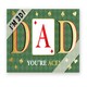 image 3 of Dad You're Ace Magical Fun Surprise! Pop Up Father's Day Card