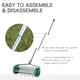 image 5 of Outsunny Lawn Aerator Outdoor Grass Care Garden Roller Manual Handle