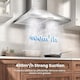 image 3 of Comfee 3-Speed Stainless Steel Range Hood With LED Light - 60cm