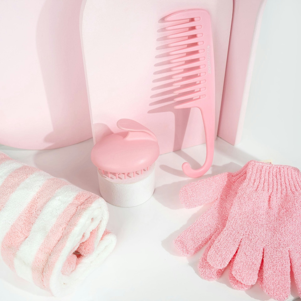 image 1 of Brushworks Shower Pamper Set