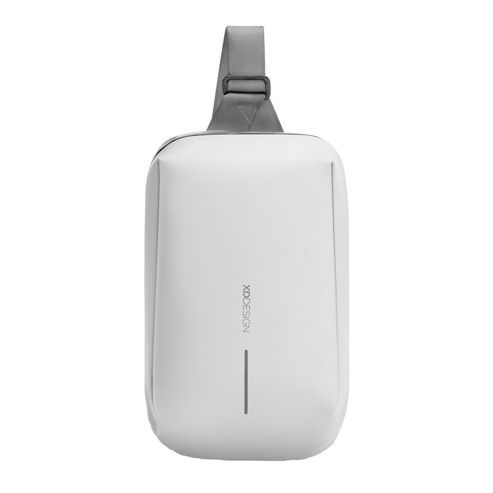 image 1 of XD Design Water Resistant Extendable Crossbody Bag - Off White - One Size Cream