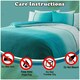 image 6 of VELVETIO Urban Ombre Duvet Cover Set Reversible Polycotton Easy Care Beddings Purple | Single