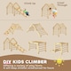 image 4 of AIYAPLAY 3 in 1 Kids Climbing Set, Foldable Toddler Climbing Toys with Ramp
