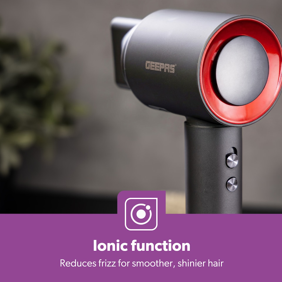 image 1 of GEEPAS Ionic Hair Dryer 1800W