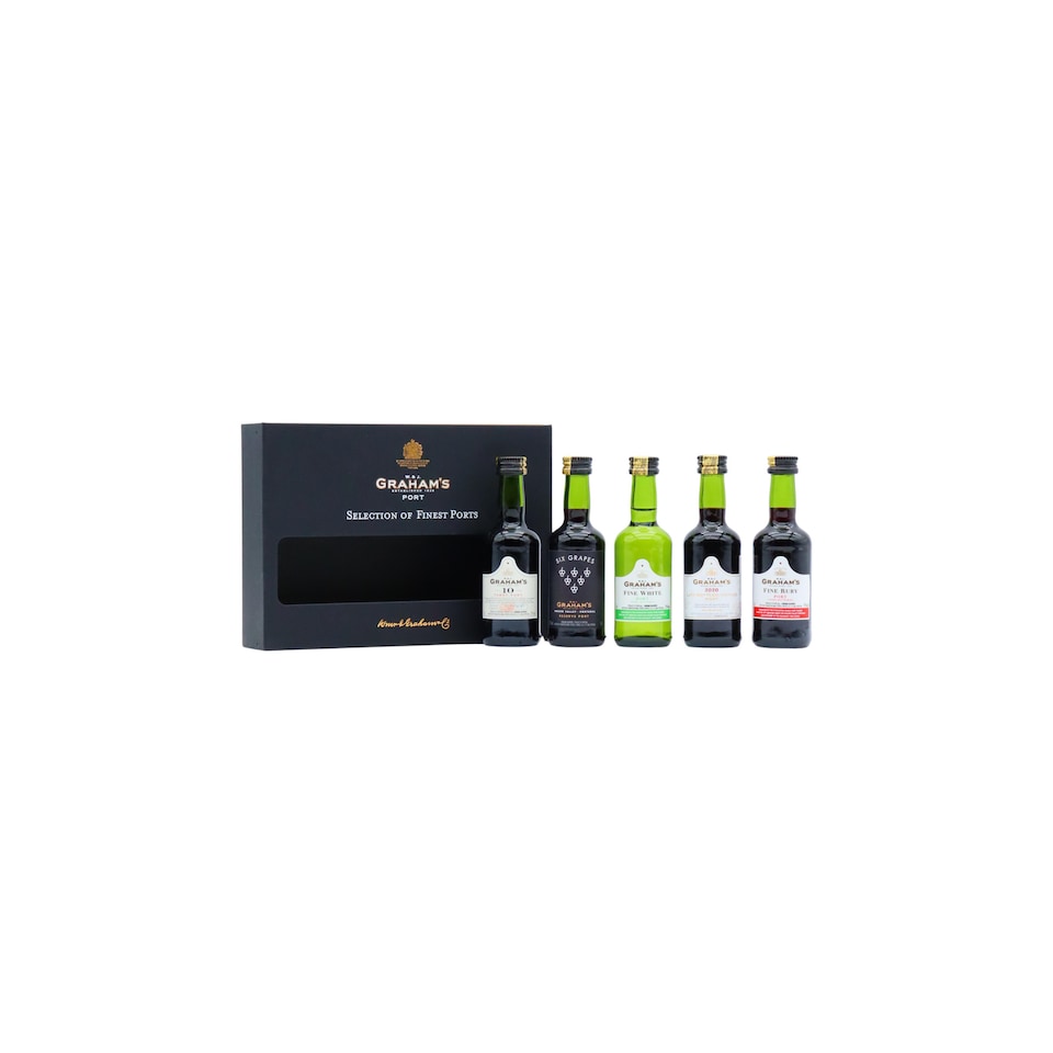 image 1 of Graham's - Selection Of Finest Port Miniature Gift Pack