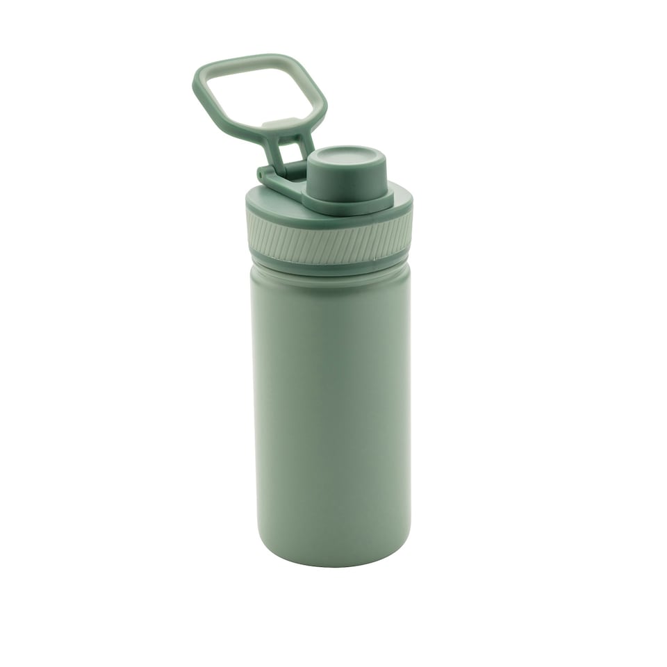 image 1 of XD Collection Stainless Steel Vacuum Insulated 550ml Bottle - Green - One Size Green | One Size