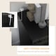 image 5 of HOMCOM High Gloss Storage Cabinet for Bedroom Living Room Dining Room Black