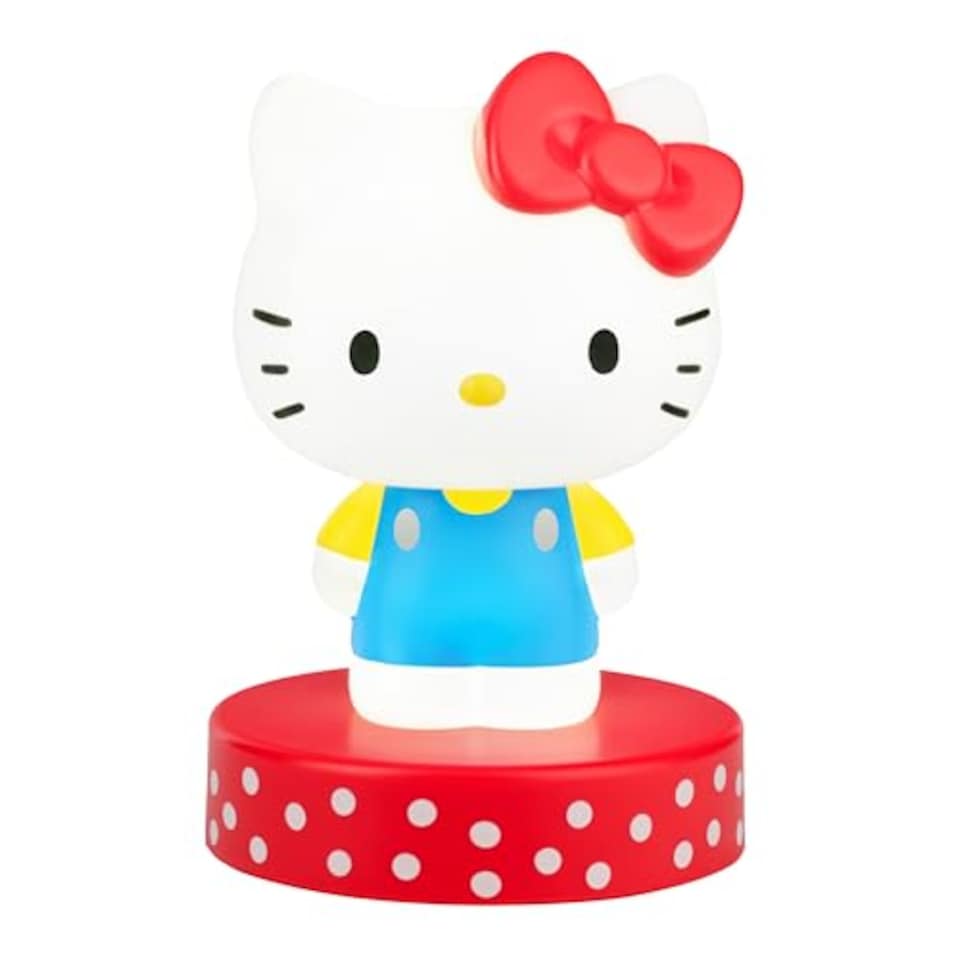 image 1 of Hello Kitty Mini Icon Light, Sanrio 3D LED Lamp Collectible for Bedroom Decor, Official Licensed Gift, Paladone