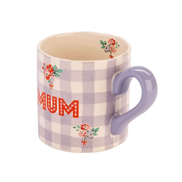 Cath Kidston Gingham Mum Shortie Mug - Tesco Groceries