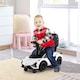 image 3 of COSTWAY 3 in 1 Kids Ride on Car Licensed Lamborghini White