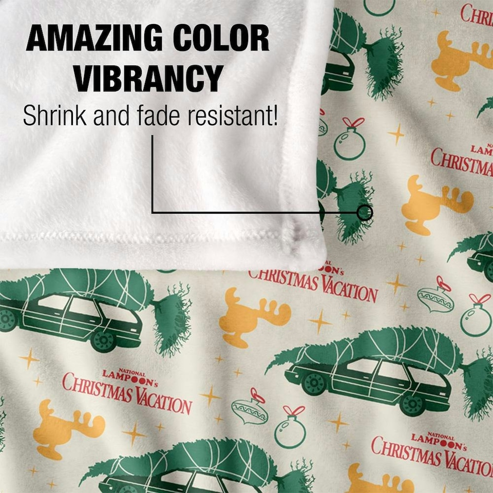 image 1 of National Lampoon´s Christmas Vacation All-Over Print Blanket - Multicoloured - One Size