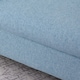 image 8 of HOMCOM Kids Armchair Children Mini Sofa Wood Frame High Back Bedroom Furniture Blue