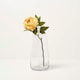 image 5 of Homescapes Artificial Stem of Dried Yellow Peony Flowers, 48 cm