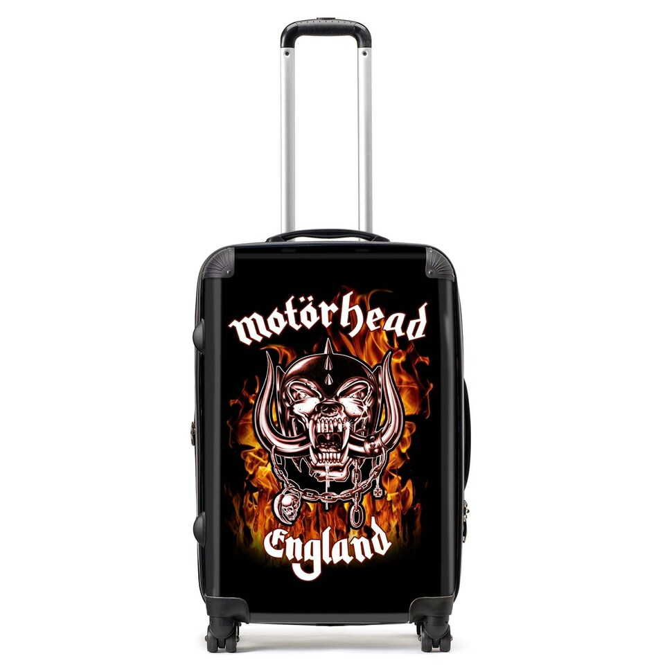 image 1 of Rocksax Motorhead Travel Bag Luggage - England Fire Multi | Large