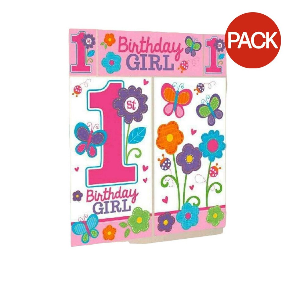 Amscan 1st Birthday Decorating Kit (Pack of 5) - Multicoloured - One Size