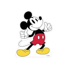 Mickey Mouse Thumbs Up Star Mini Cardboard Cutout 94cm