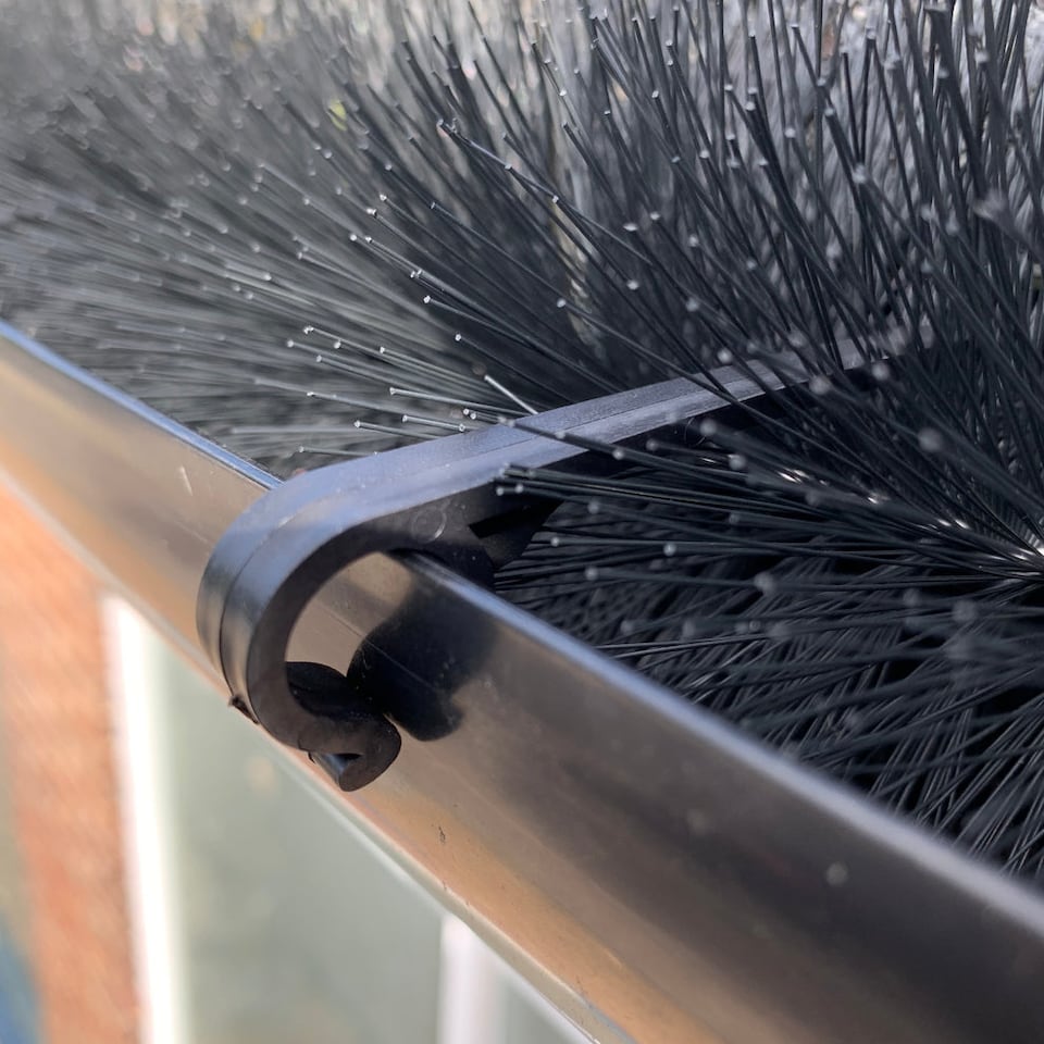 image 1 of Gutter Brush Leaf Guard Fixing Clips (Pack of 20)
