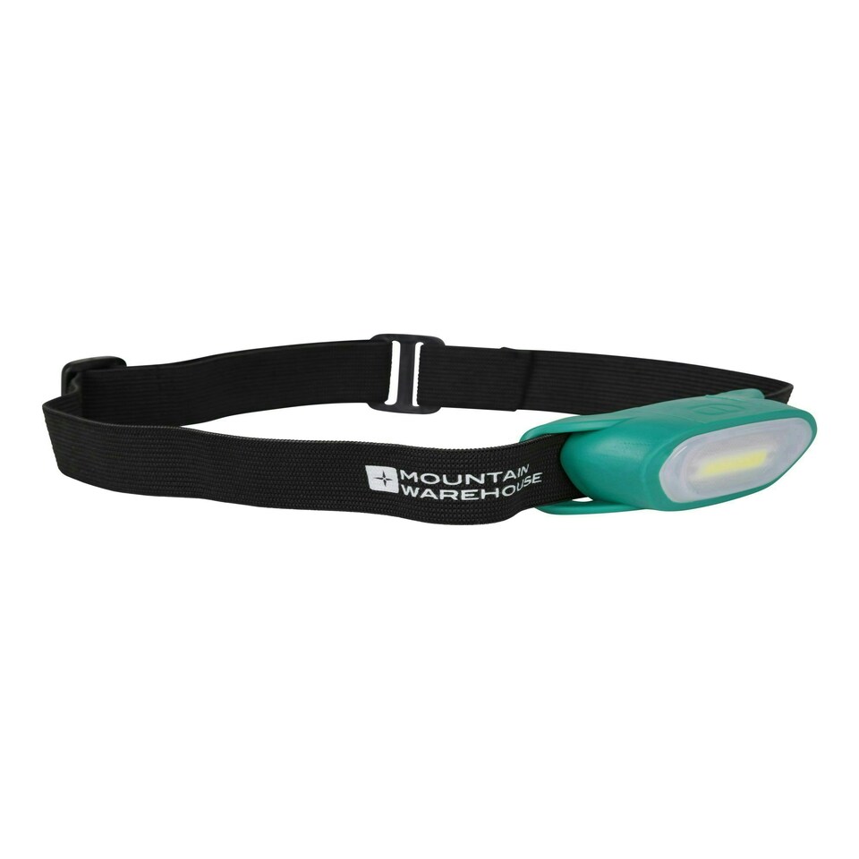 image 1 of Mountain Warehouse Cob Active Head Torch Lightweight Camping Hiking Flashlight