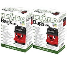 Genuine Henry Vacuum Bags Hepa-Flo (20 Pack) Deal Fits All Henry Hettys