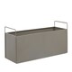 image 2 of Interiors by Premier Iron Constructed Design Large Grey Plant Box, Minimalist Garden Planter, Versatile Garden Box For Planting Grey