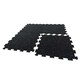 image 9 of 14mm Interlocking Rubber Topped EVA Foam Floor Mats - 62cm x 62cm | Black | Pack of 9