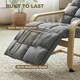 image 7 of HOMCOM Accent Chair, Leisure Lounge Chair Armchair with Footrest