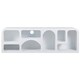 image 1 of Udaipur Wood Large Tv Cabinet White