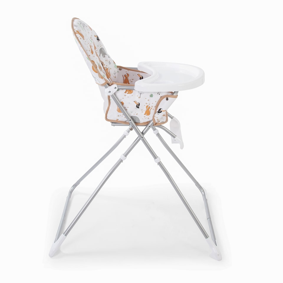 image 1 of Red Kite Feed Me Compact Highchair - Jungle Tots | Multi | Jungle Tots | One Size | 1