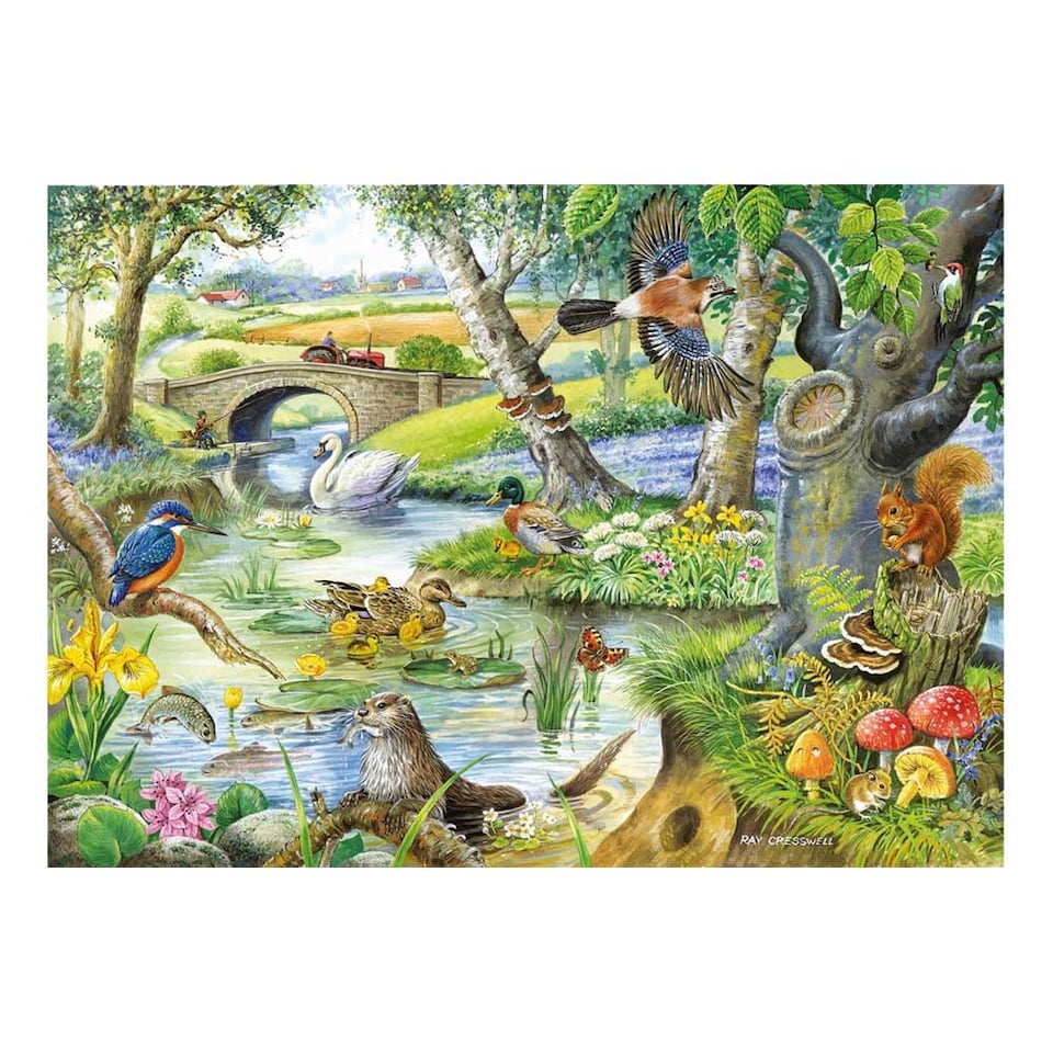 Tales Of The River BIG 500 Piece Jigsaw Puzzle