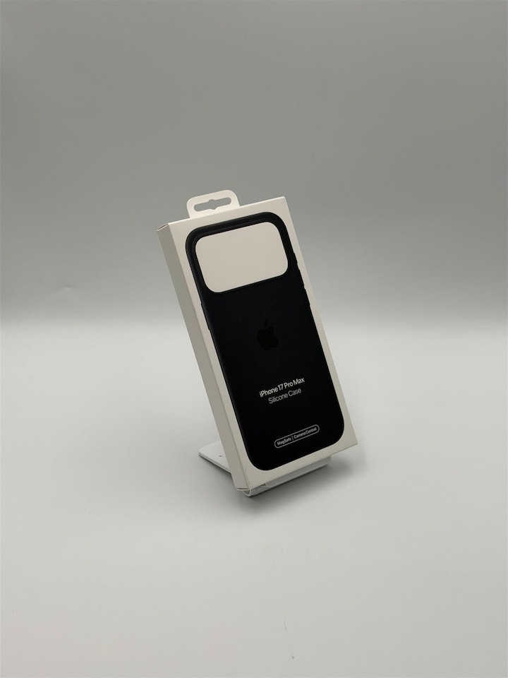 image 1 of Apple Silicone Case with MagSafe for iPhone 17 Pro Max 6.9 Black A3560 - MGFR4ZM/A