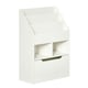 image 1 of HOMCOM Kids Bookcase, Toy Box w/ Storage Drawer, Wheels for Bedroom - Grey 