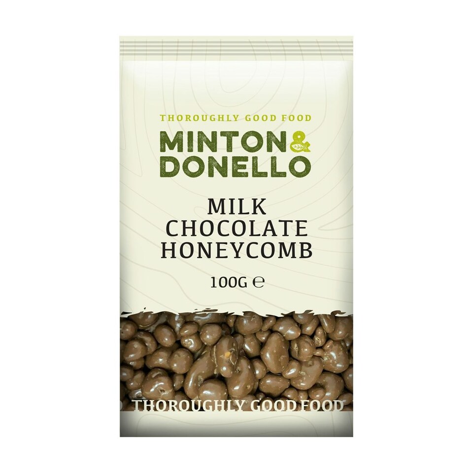 image 1 of Minton & Donello Milk Chocolate Honeycomb Pieces 6 x 100g