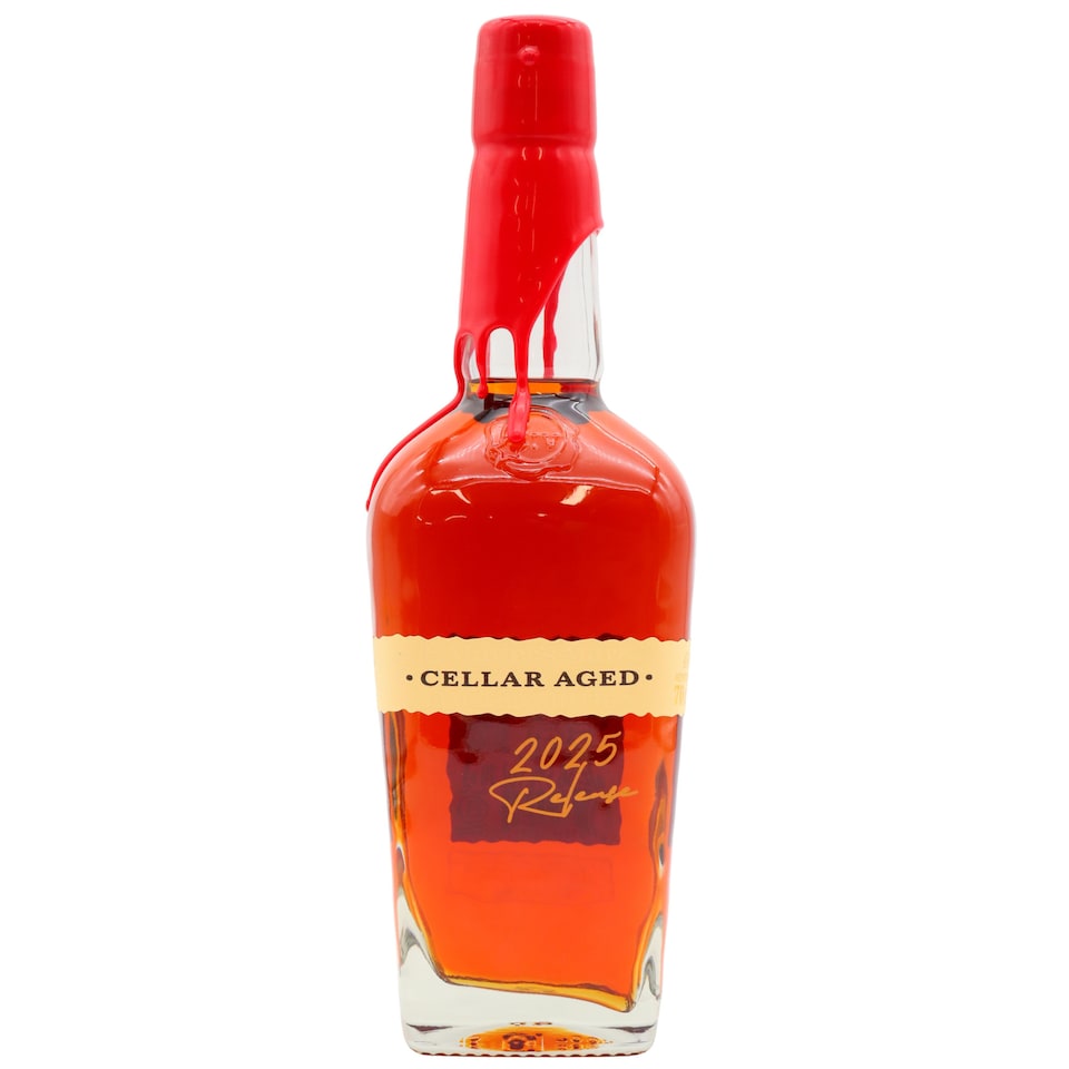 Maker's Mark - Cellar Aged 2025 Release Bourbon Whiskey | Multi | dark brown sugar, caramelised oak, baked apple, creamy fudge, toasted almond, ripe cherry, butterscotch, orange zest, gentle baking spice | 700