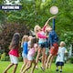 image 2 of The Magic Toy Shop 2-in-1 Badminton Volleyball Set Portable Outdoor Sports for 4 Players