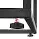 image 5 of Nightstand with glass surface and drawer Brown | Dark Wood