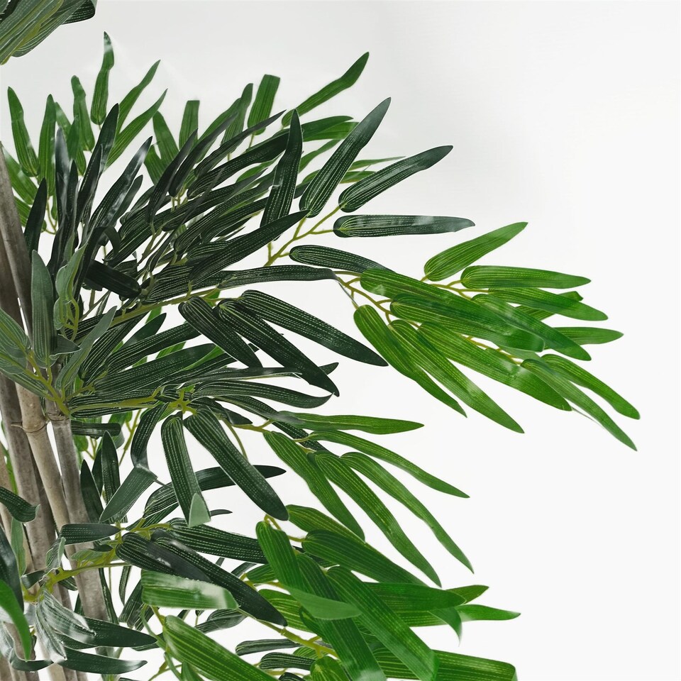 image 1 of 180cm (6ft) Artificial Bamboo Plants Trees Green | Green | 6ft