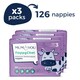 image 1 of Mum & You Premium Nappychat Eco Nappies size 3- 3 pack