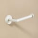 image 2 of COSMIC Toilet roll holder, Matt white, Hidden fixings, Start Collection