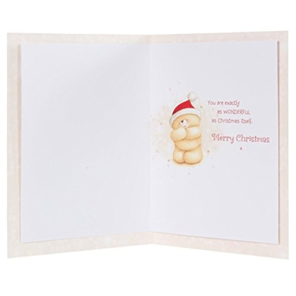 image 1 of You're Like a Mummy Cute Glitter Christmas Hallmark  New Card - Gold Medium