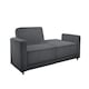 image 4 of Allie 3 Seaters Sofabed Anthracite Corduroy Grey | Anthracite
