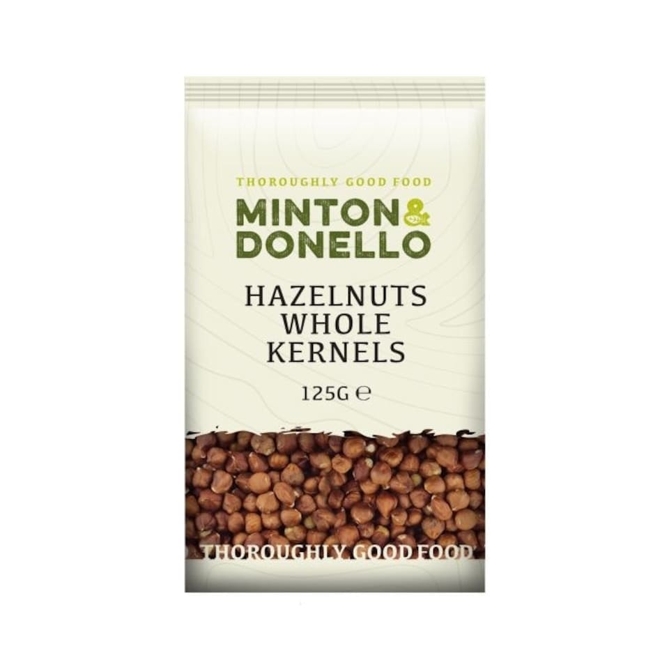 image 1 of Minton & Donello Whole Hazelnut Kernels 6 x 125g