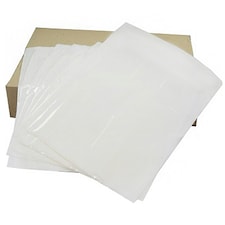 100 x A6 Plain (112 x 162mm) Home Office Document Enclosed Wallets With Peal & Seal Backing Clear | C6